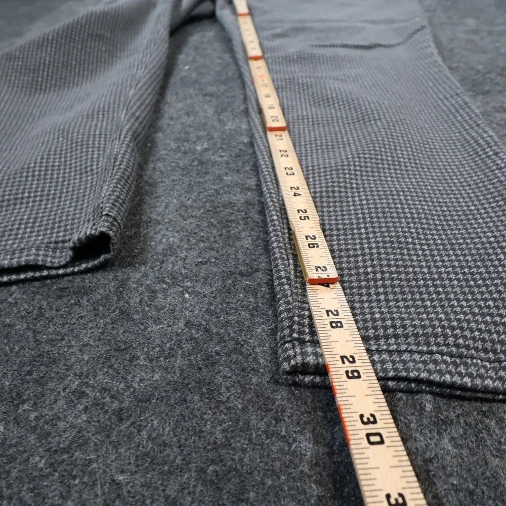 Democracy Ab‎ Technology Pants Womens 18W Black Excellent Houndstooth Skinny